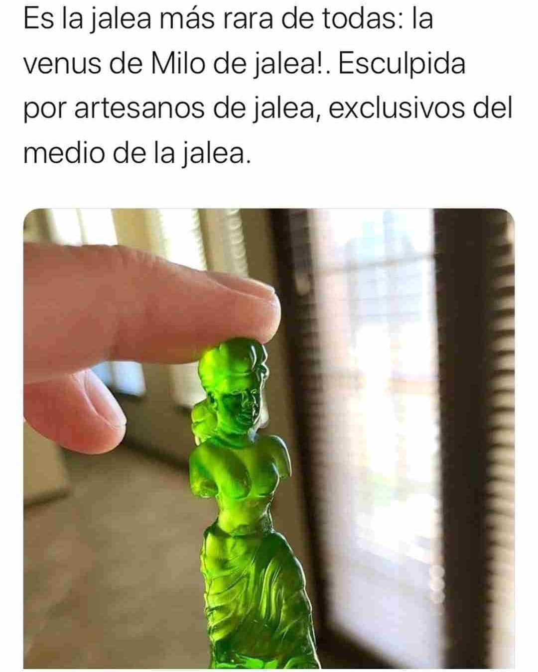 Es La Jalea Más Rara De Todas La Venus De Milo De Jalea Esculpida Por Artesanos De Jalea 