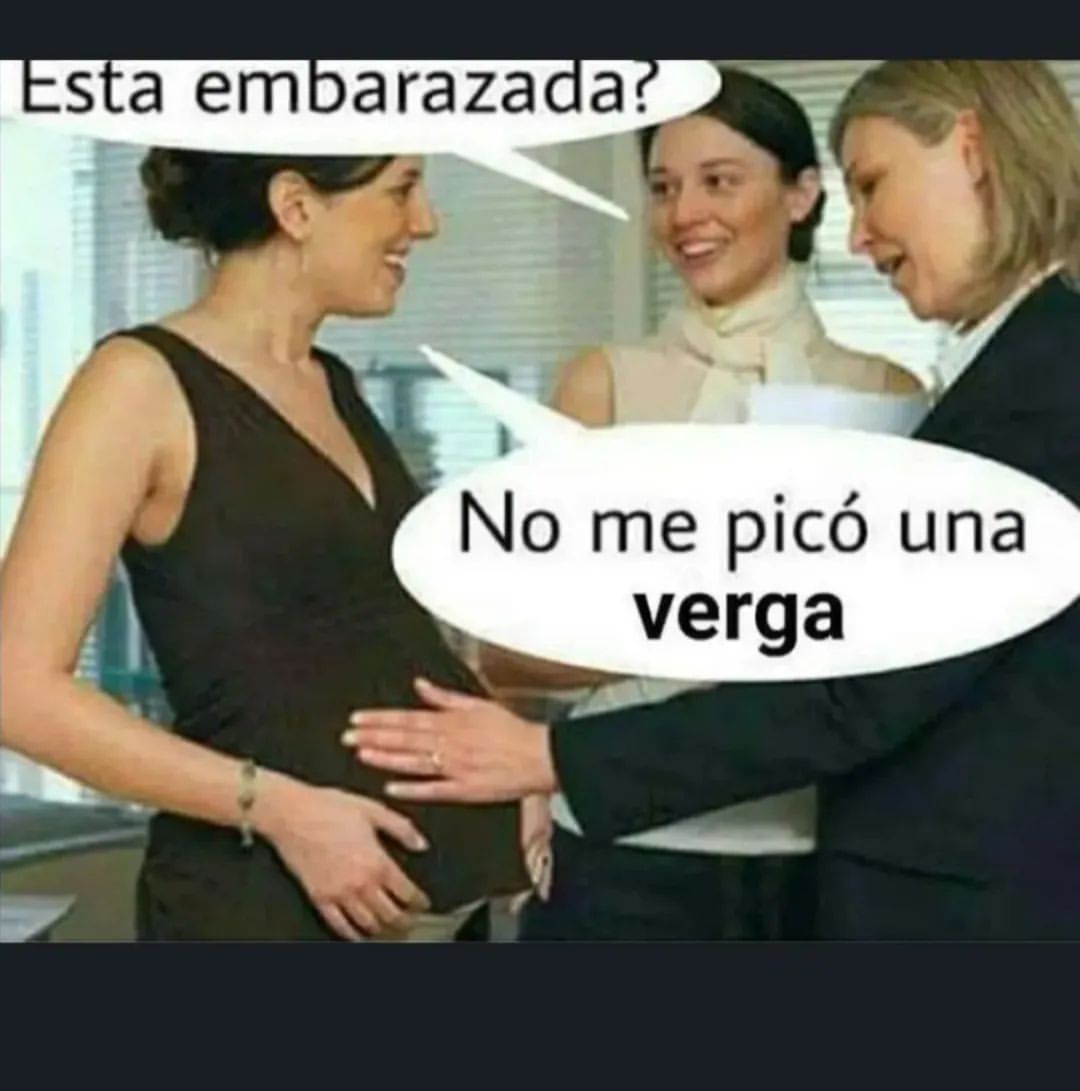 Está Embarazada No Me Picó Una Verga Memes 