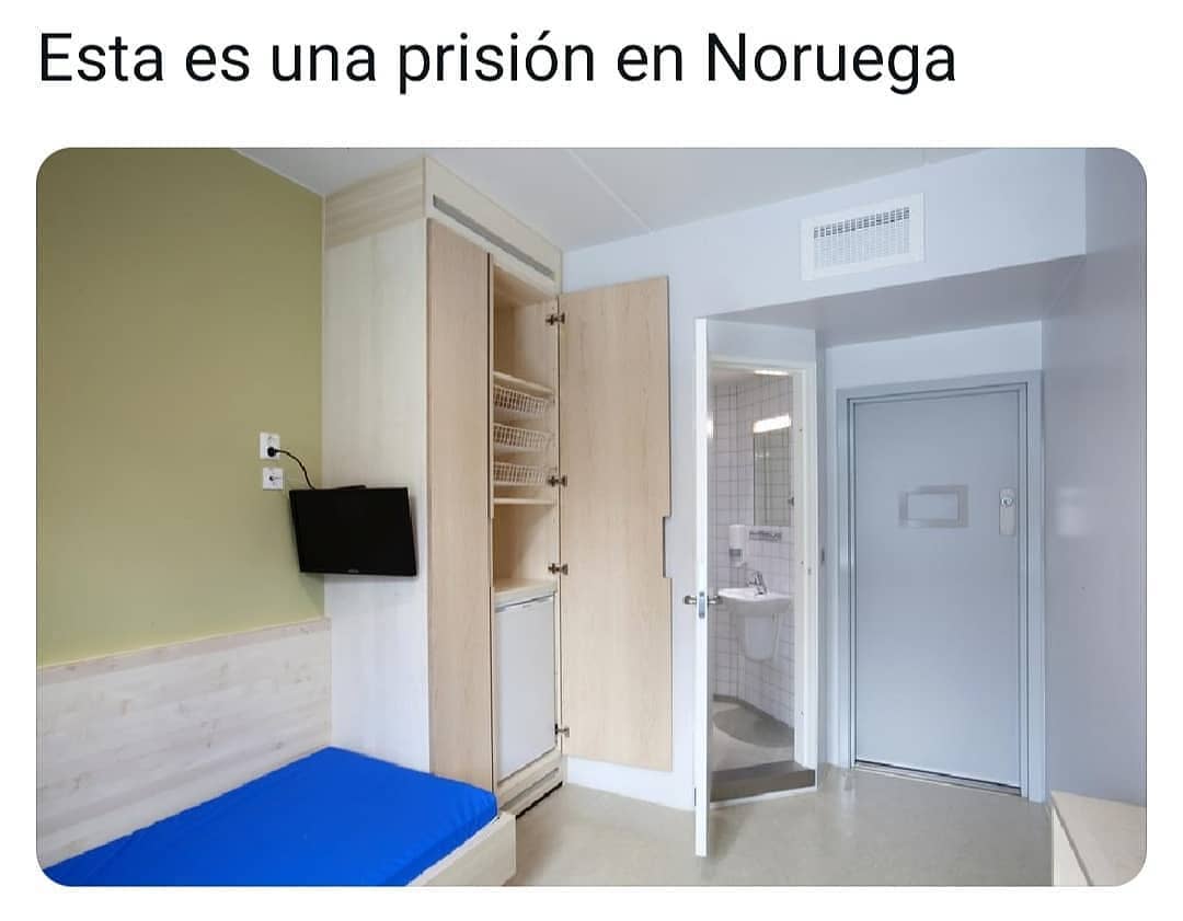Esta es una prisión en Noruega.