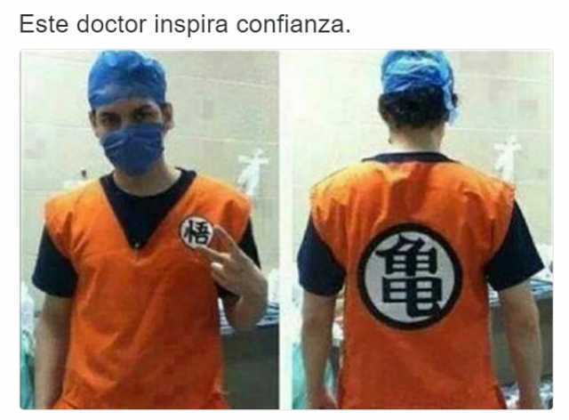 Este doctor inspira confianza.