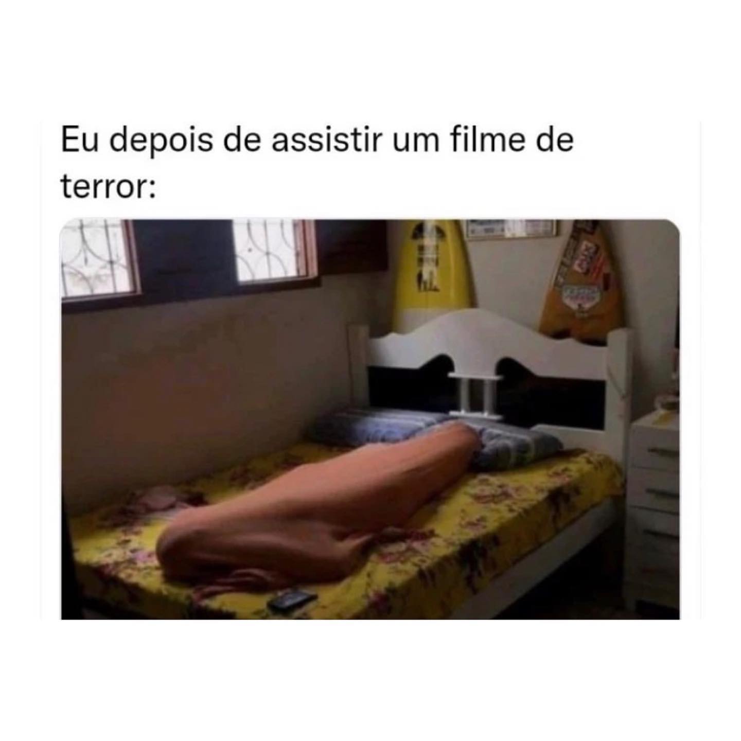 Eu Depois De Assistir Um Filme De Terror Memes