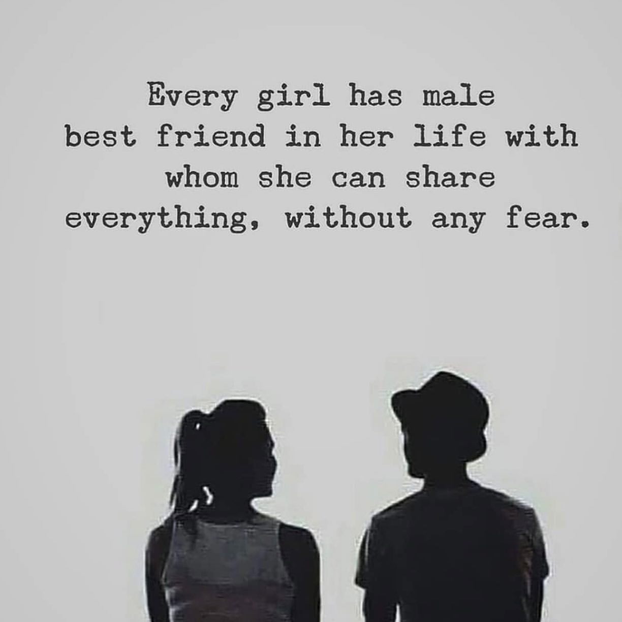Every girl has male best friend in her life with whom she can share everything, without any fear.