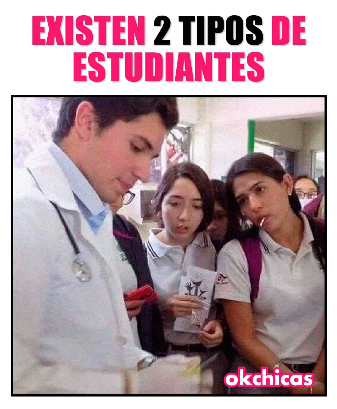 Existen 2 tipos de estudiantes.