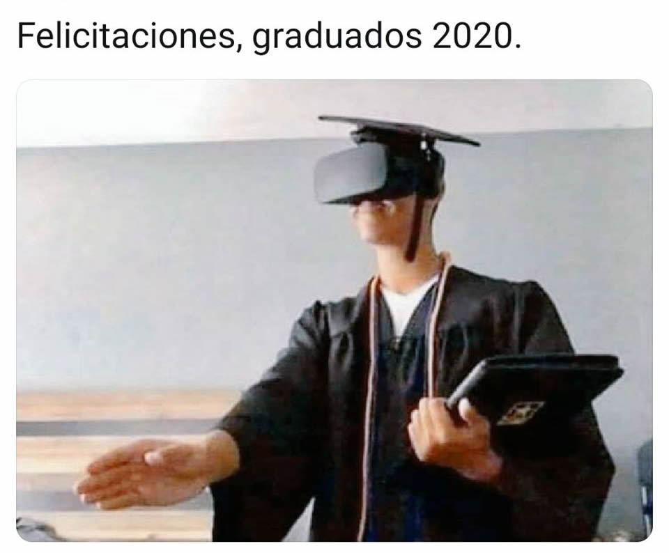 Felicitaciones, graduados 2020.