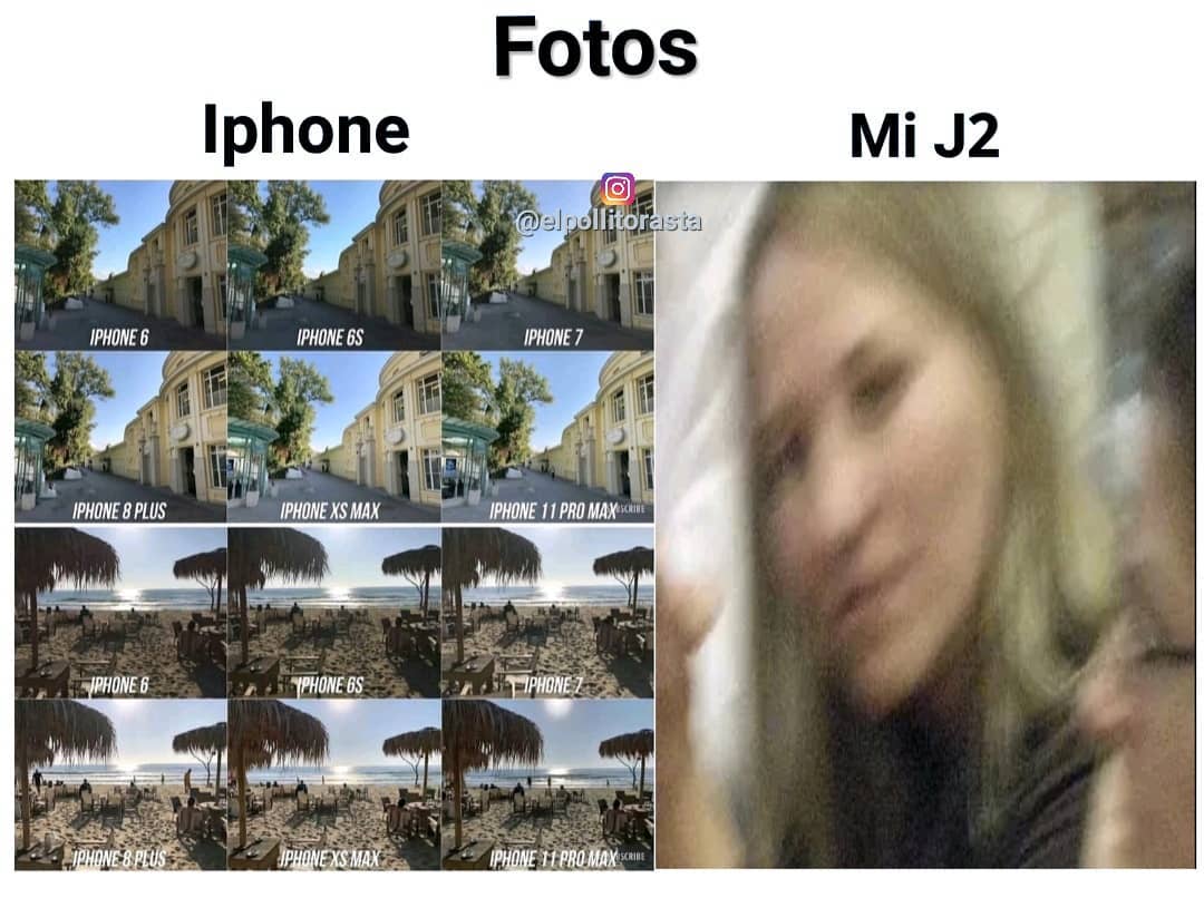 Fotos. Iphone. / Mi J2.