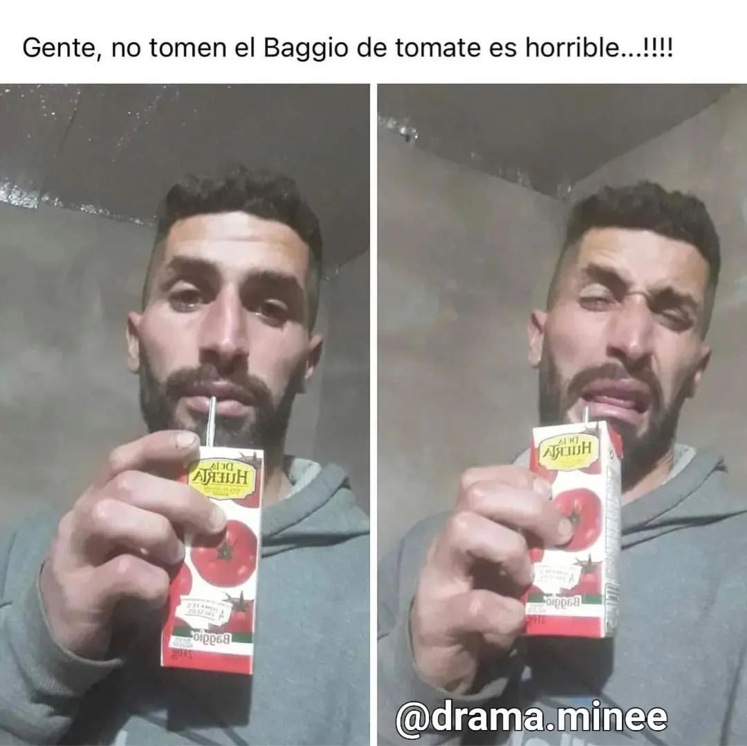 Gente, no tomen el Baggio de tomate es horrible...!!!!