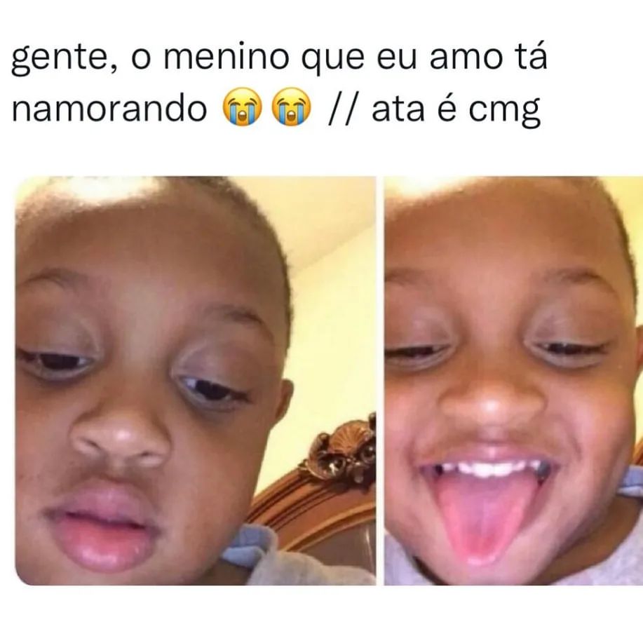 Gente, o menino que eu amo tá namorando // Ata é cmg.