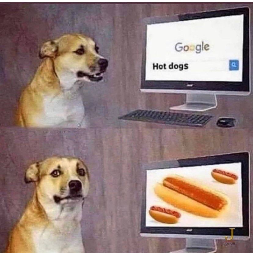 Google: Hot dogs.