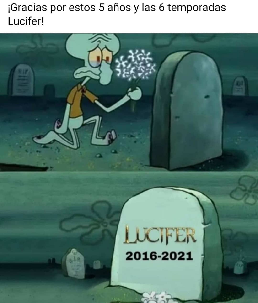 ¡Gracias por estos 5 años y las 6 temporadas Lucifer! Lucifer 2016-2021.