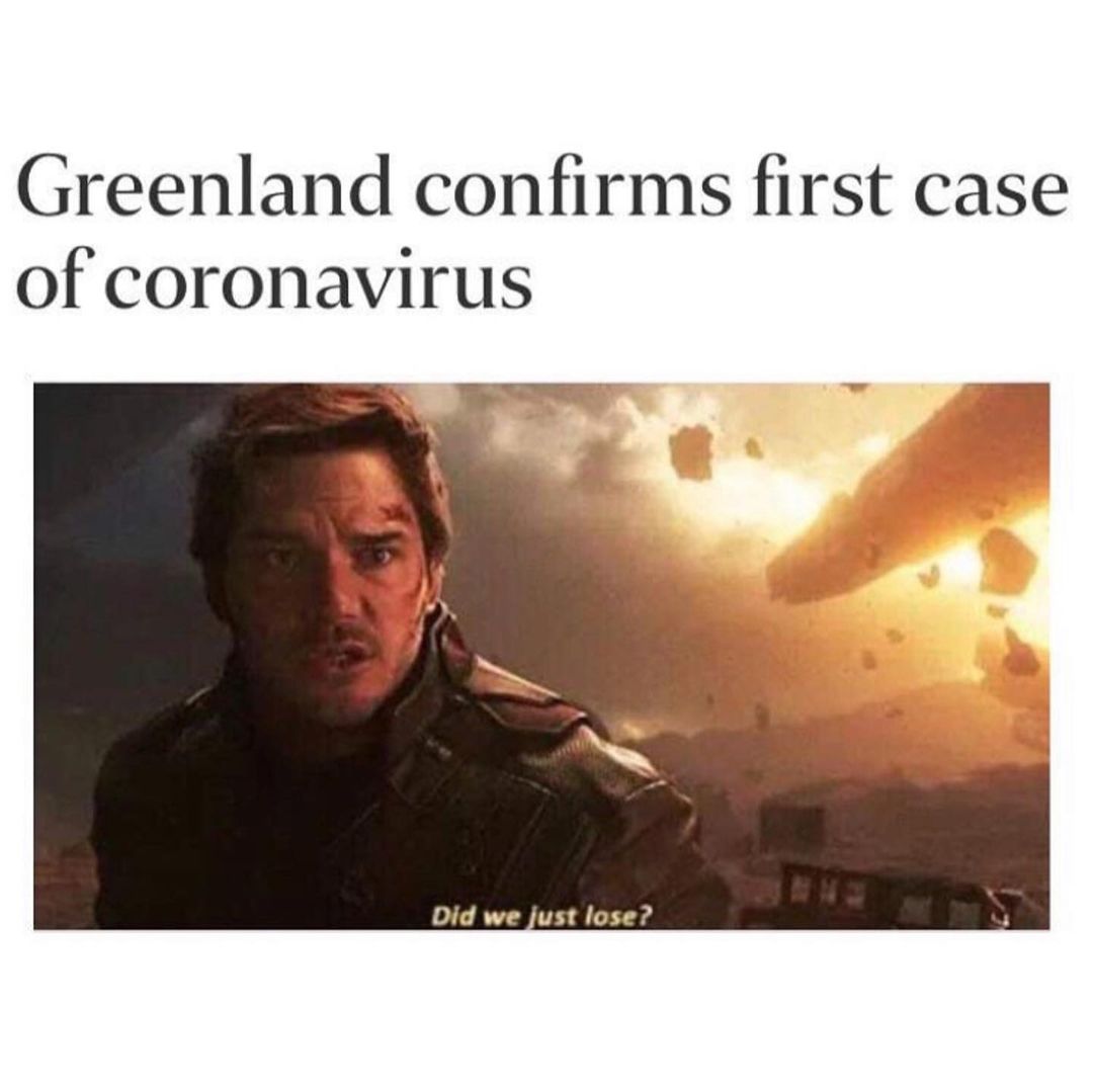 Greenland confirms first case of coronavirus. Did we just lose?