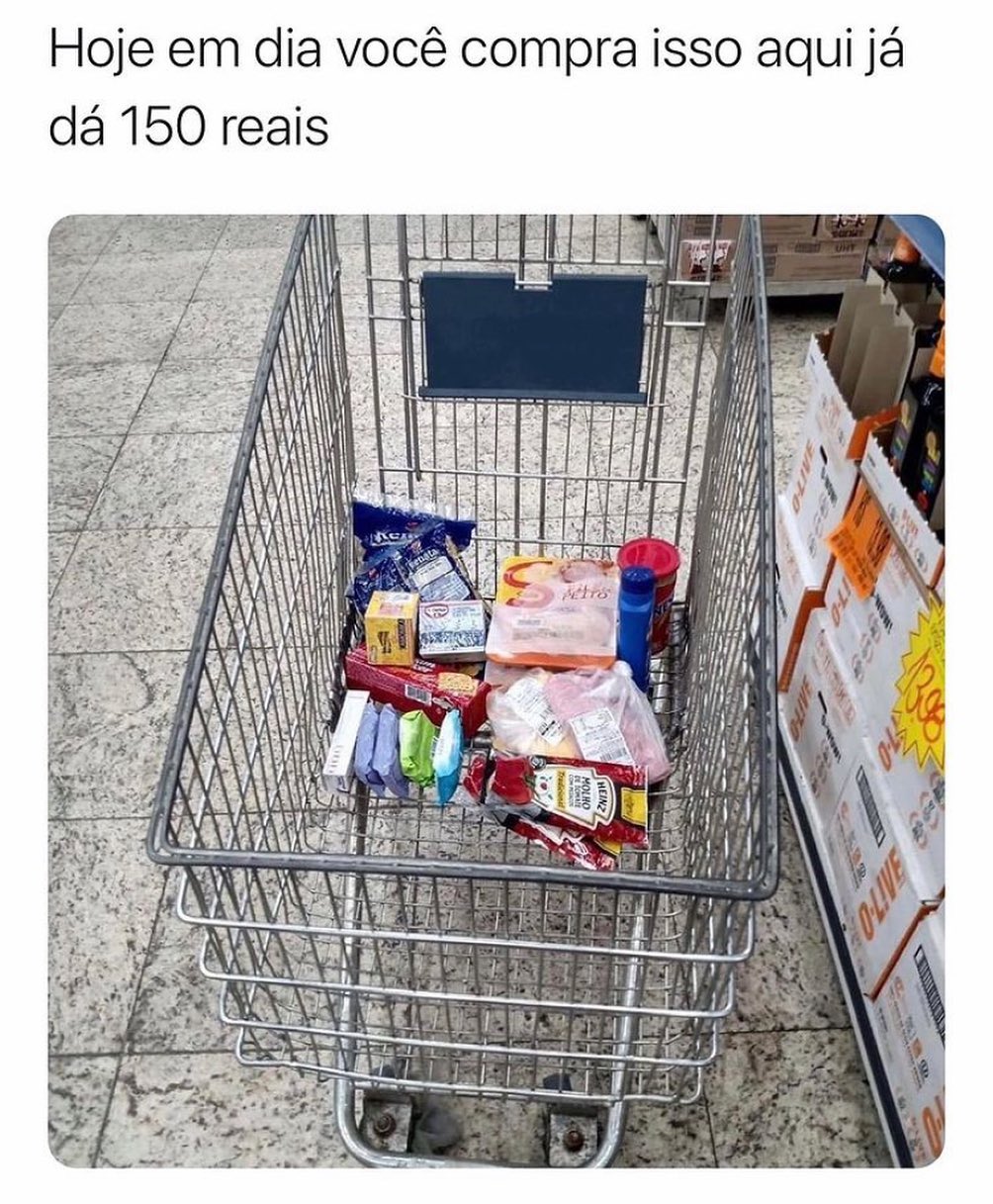 Hoje em dia você compra isso aqui com 150 reais: