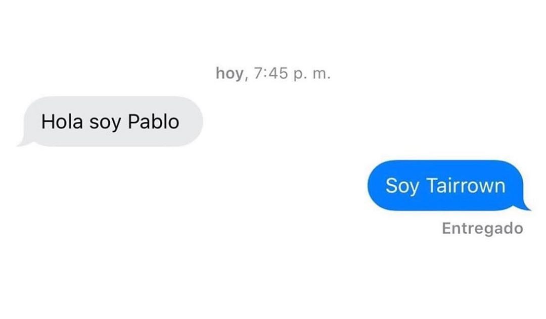 Hola soy Pablo. Soy Tairrown. - Memes