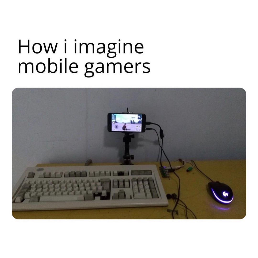 How I imagine mobile gamers.