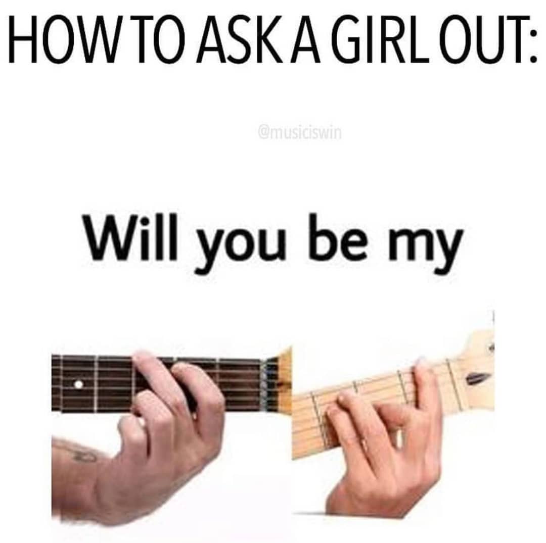 How to ask a girl out: Will you be my.