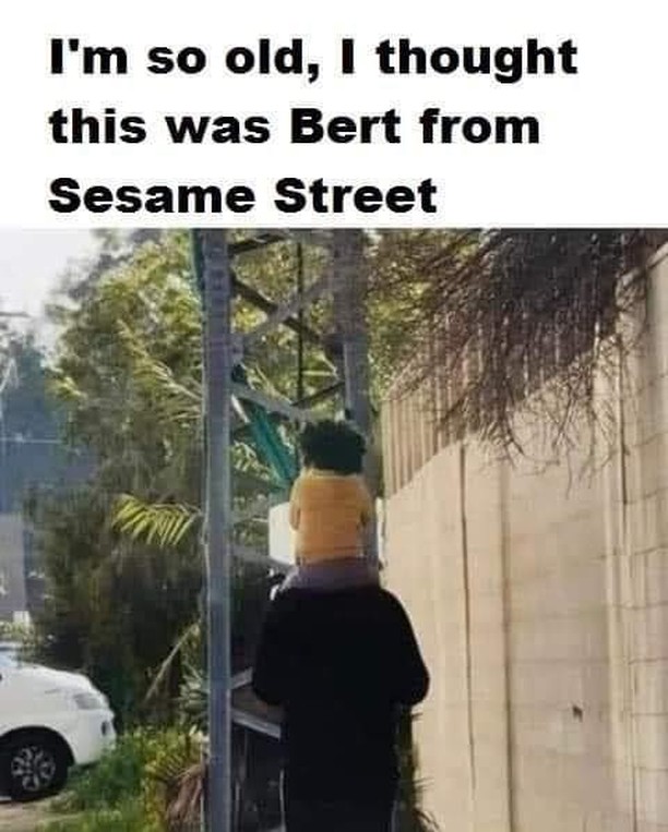 I'm so old, I thought this was Bert from Sesame Street.