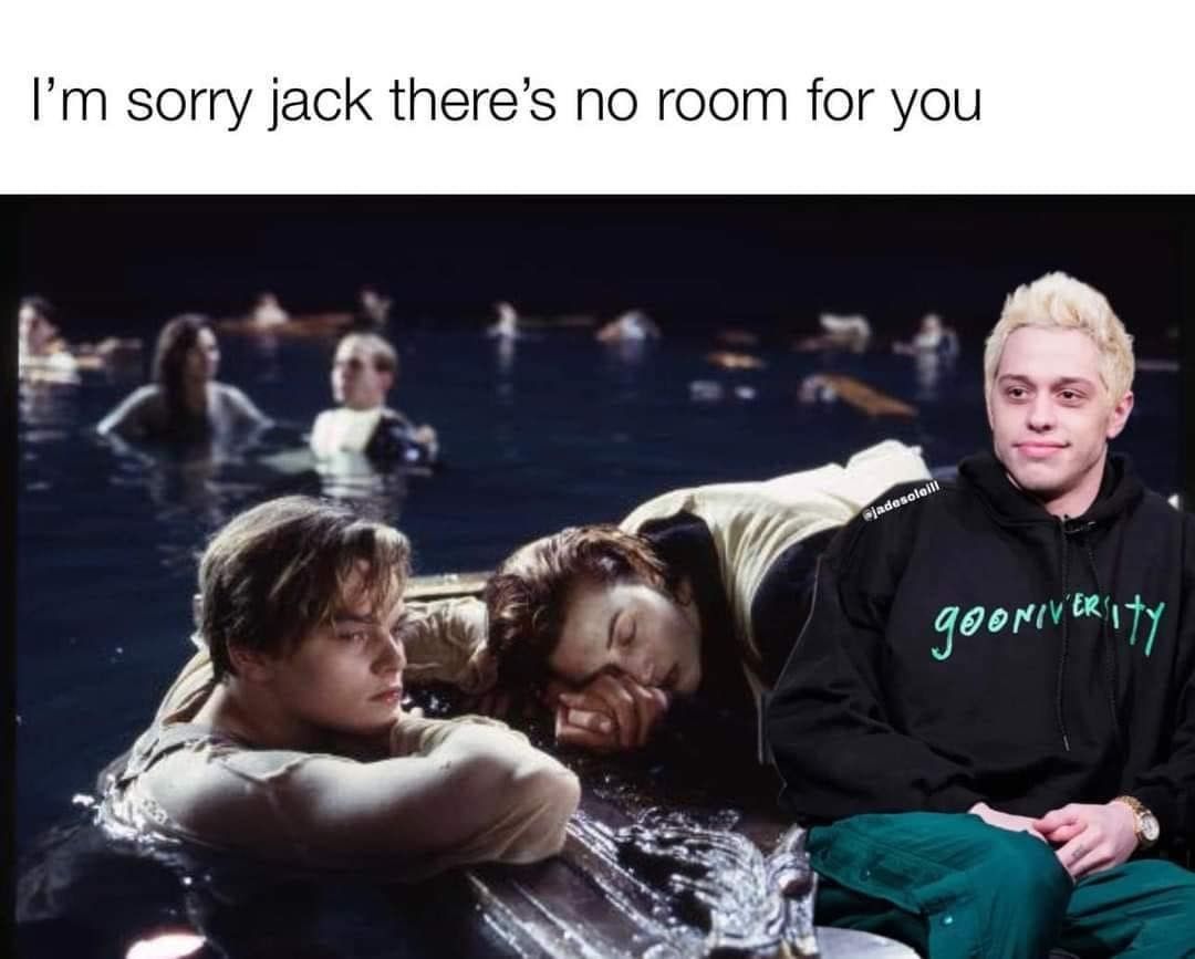 I'm sorry jack there's no room for you.