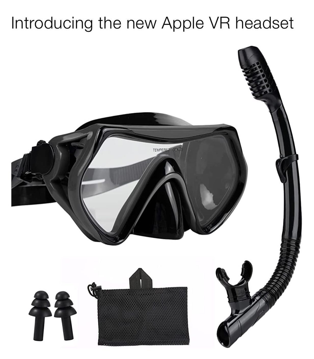 Introducing the new Apple VR headset.