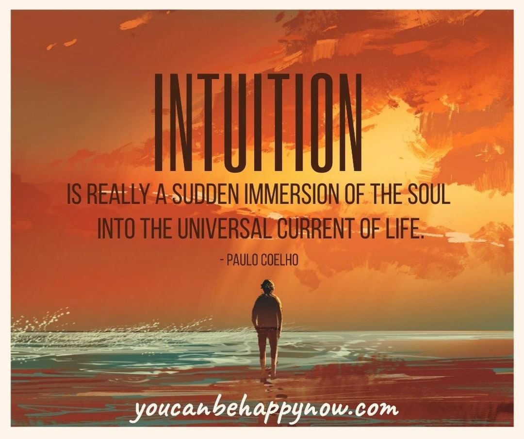 Intuition is really a sudden immersion of the soul into the universal ...
