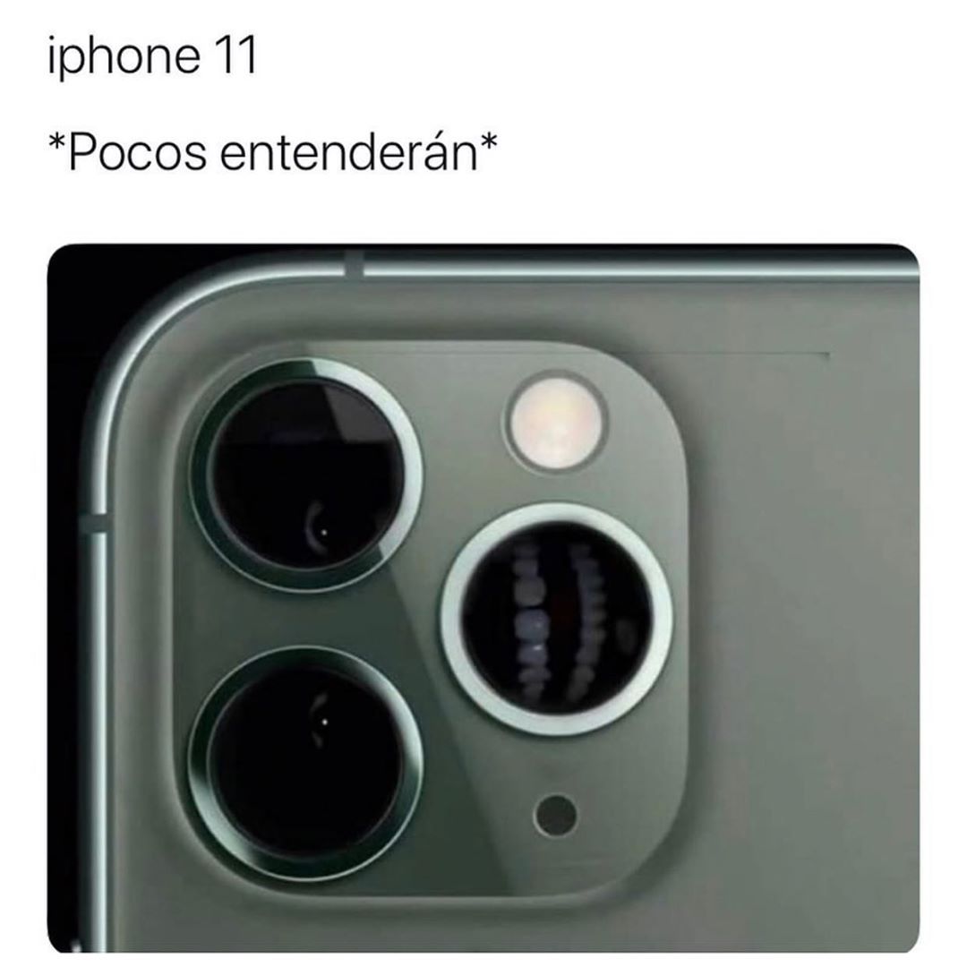 iPhone 11  *Pocos entenderán*
