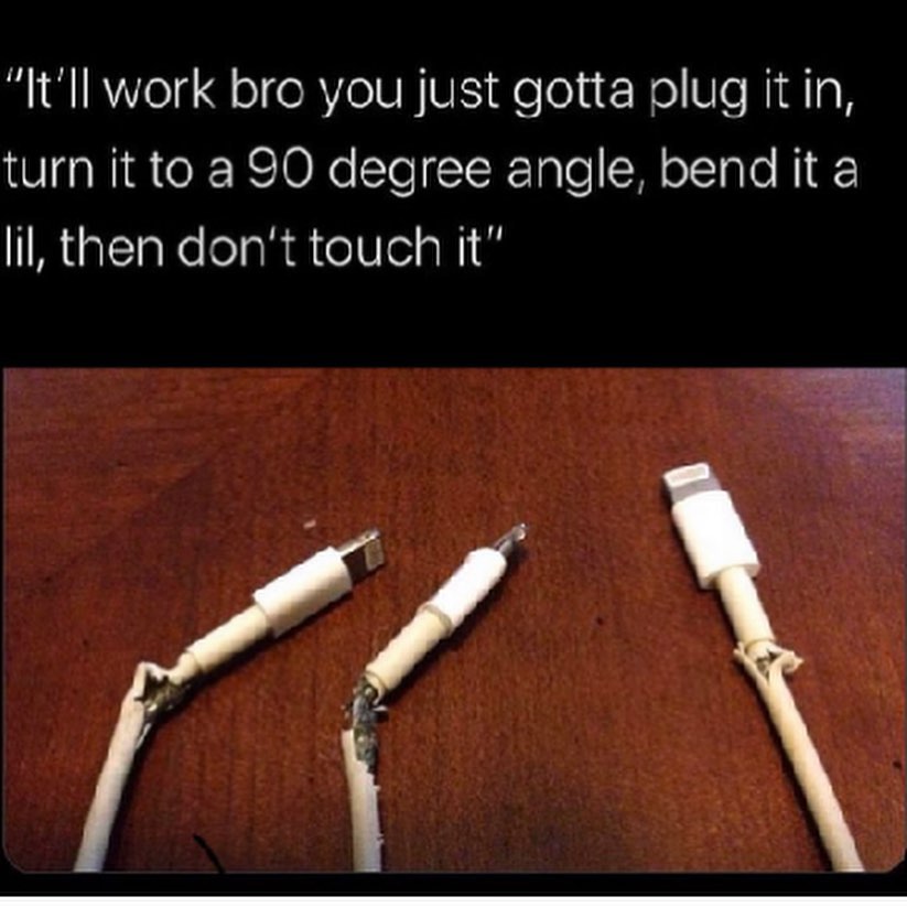 It'll work bro you just gotta plug it in, turn it to a 90 degree angle, bend it e lil, then don't touch it.