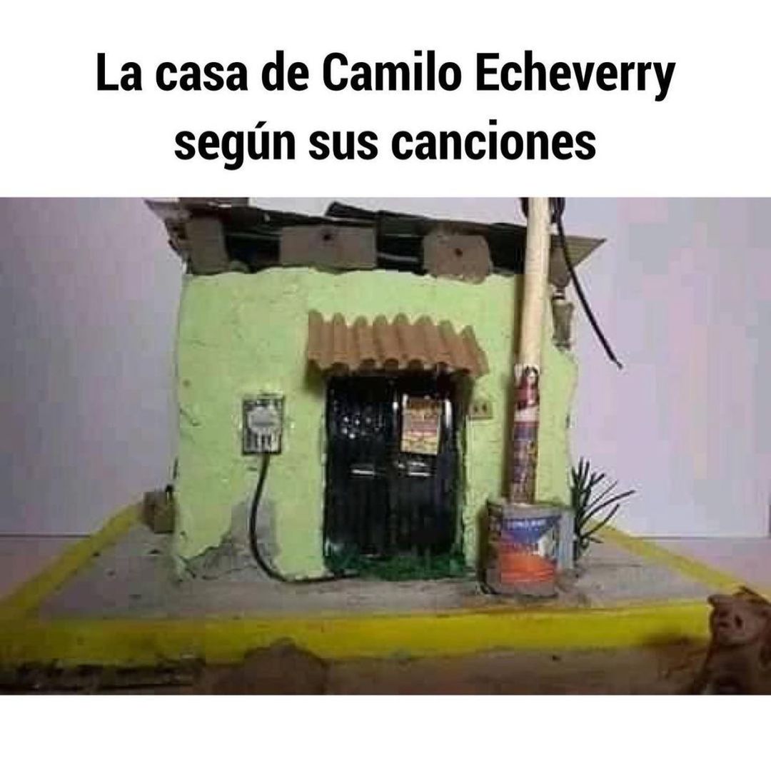 La casa de Camilo Echeverry según sus canciones.
