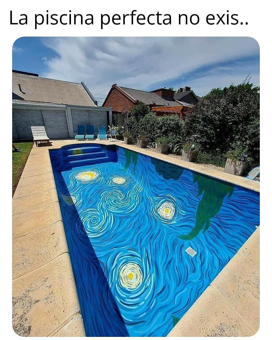 La piscina perfecta no exis..
