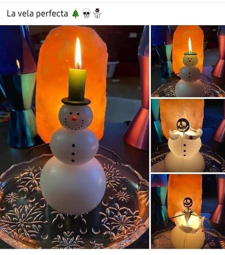 La vela perfecta.