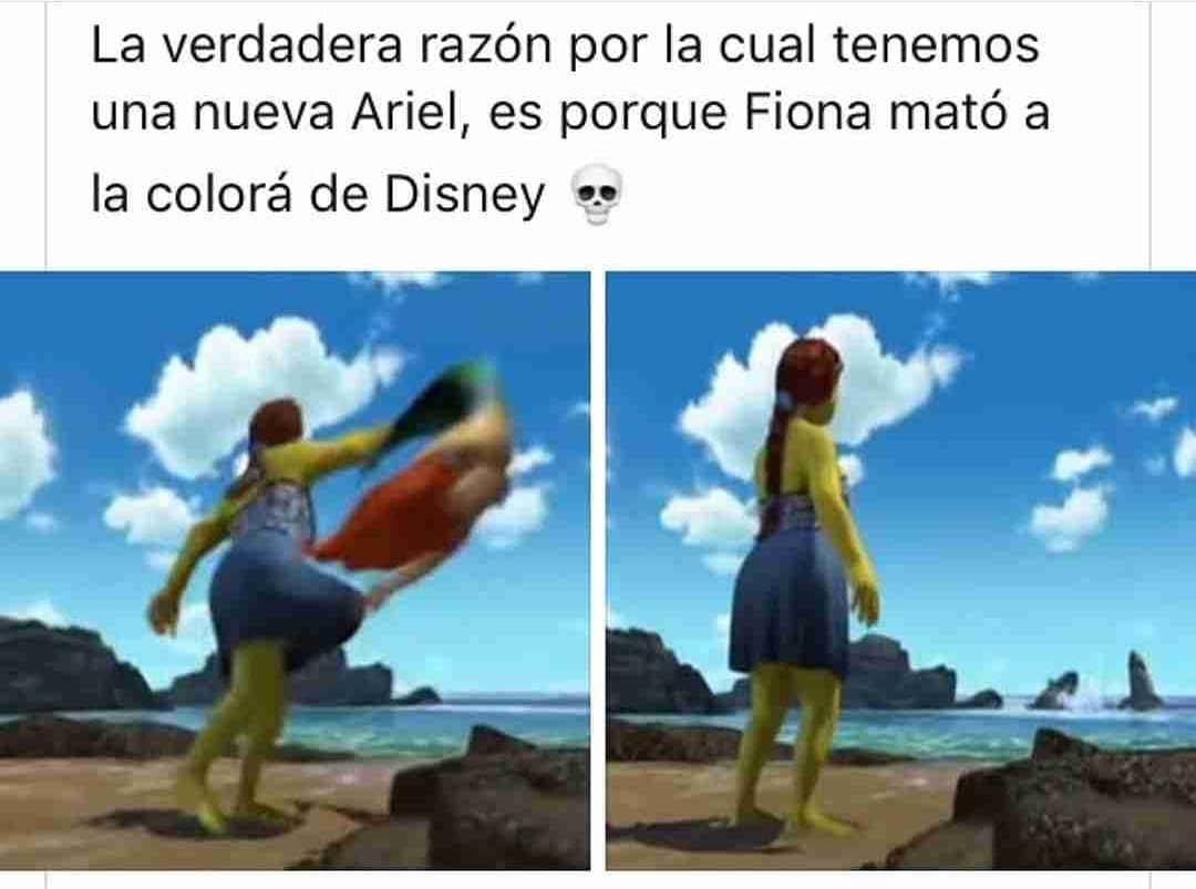 La verdadera razón por la cual tenemos una nueva Ariel, es porque Fiona mató a la colorá de Disney.