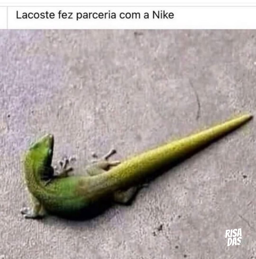 Lacoste fez parceria com a Nike.