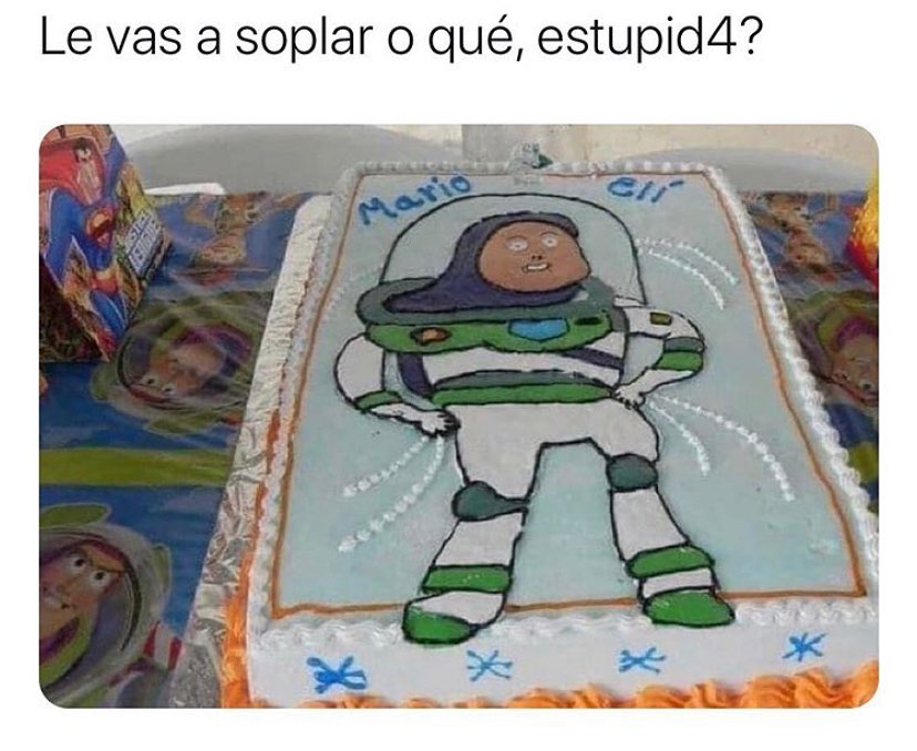 Le vas a soplar o qué, estupid4?