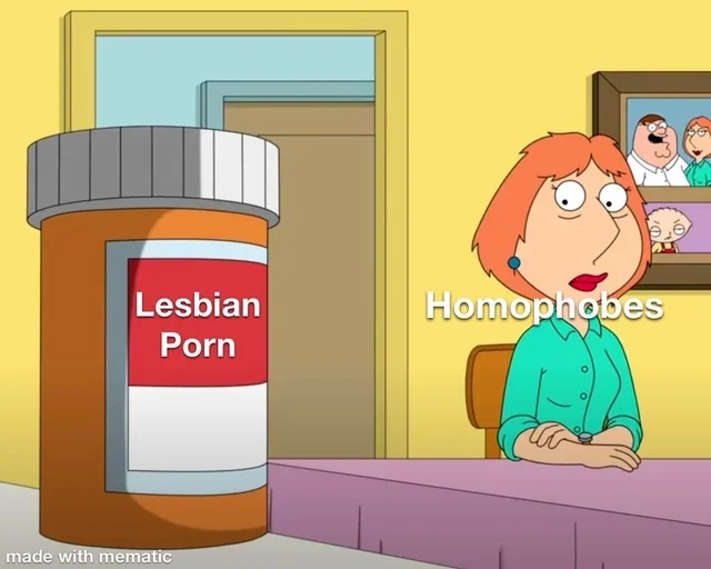 Lesbian Porn. Homophobes.