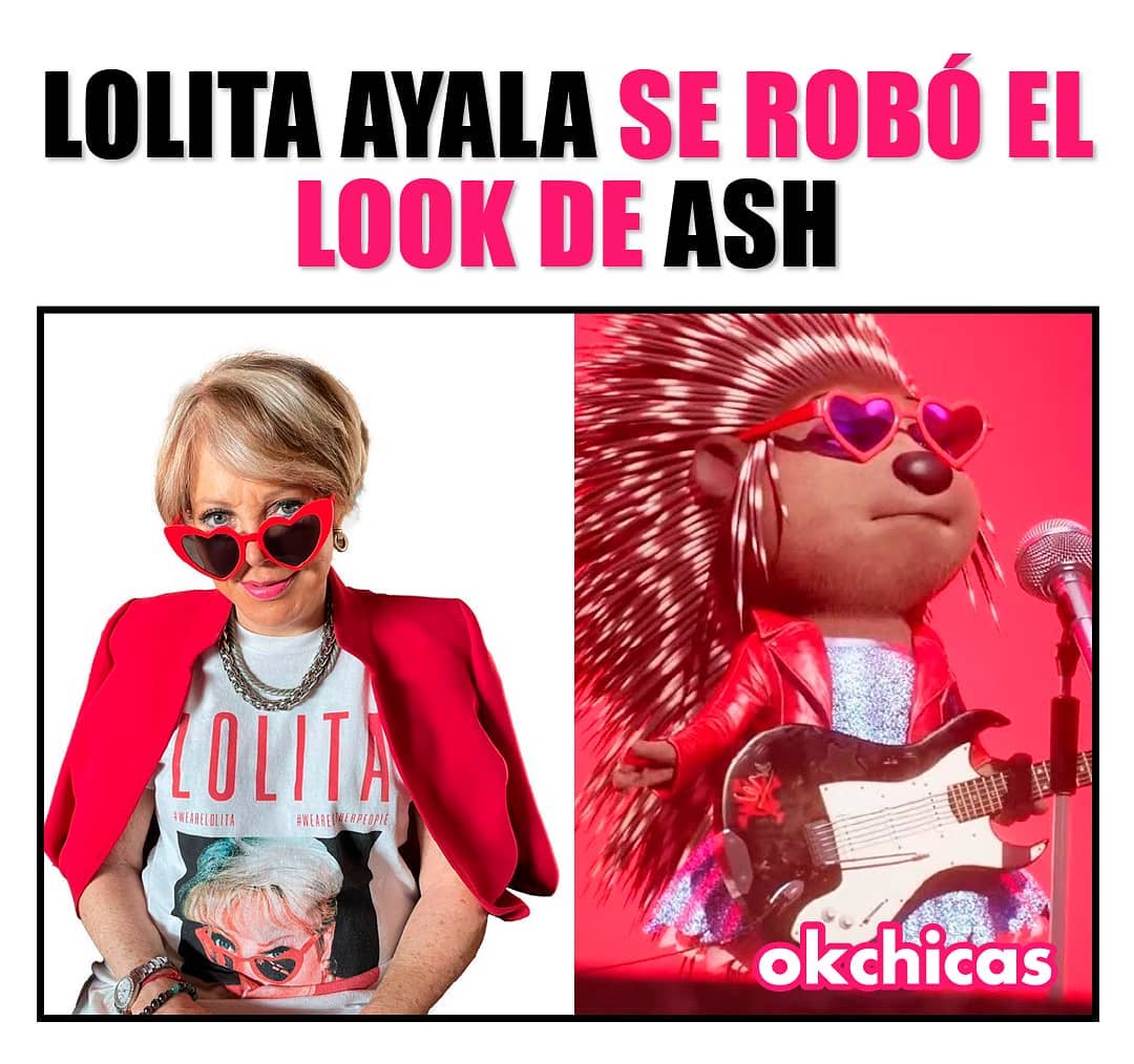 Lolita Ayala se robó el look de ash.