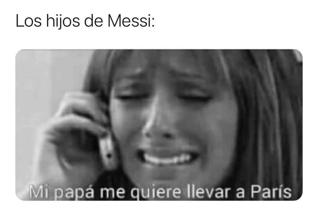 Los hijos de Messi: Mi papá me quiere llevar a París.