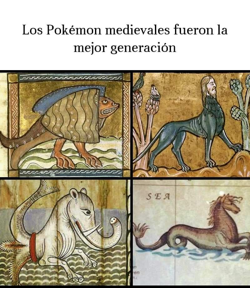 Los Pokémon medievales fueron la mejor generación.