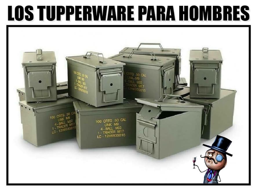 Los tupperware para hombres.