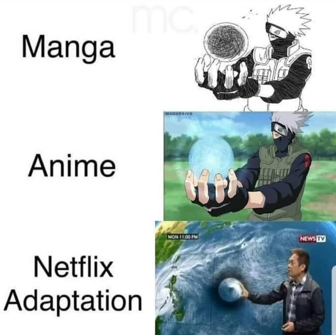 Manga. Anime. Netflix Adaptation.