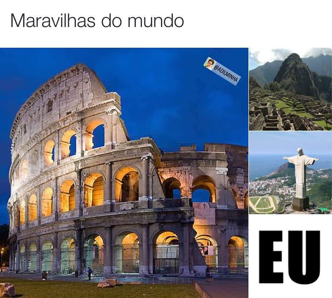 Maravilhas do mundo. Eu.