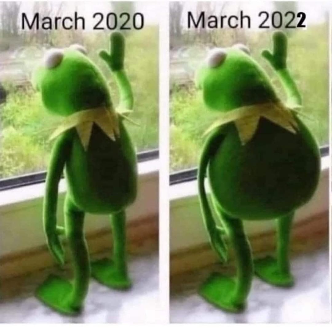 March 2020. March 2022.