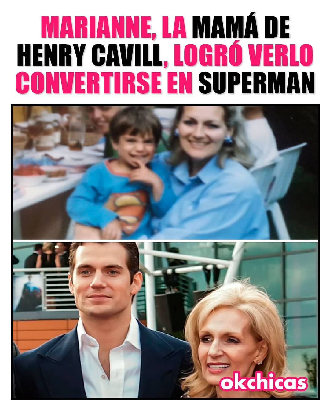 Marianne La Mamá De Henry Cavill Logró Verlo Convertirse En Superman Memes 5852