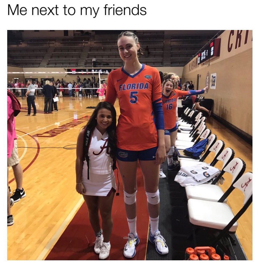 Me next to my friends.