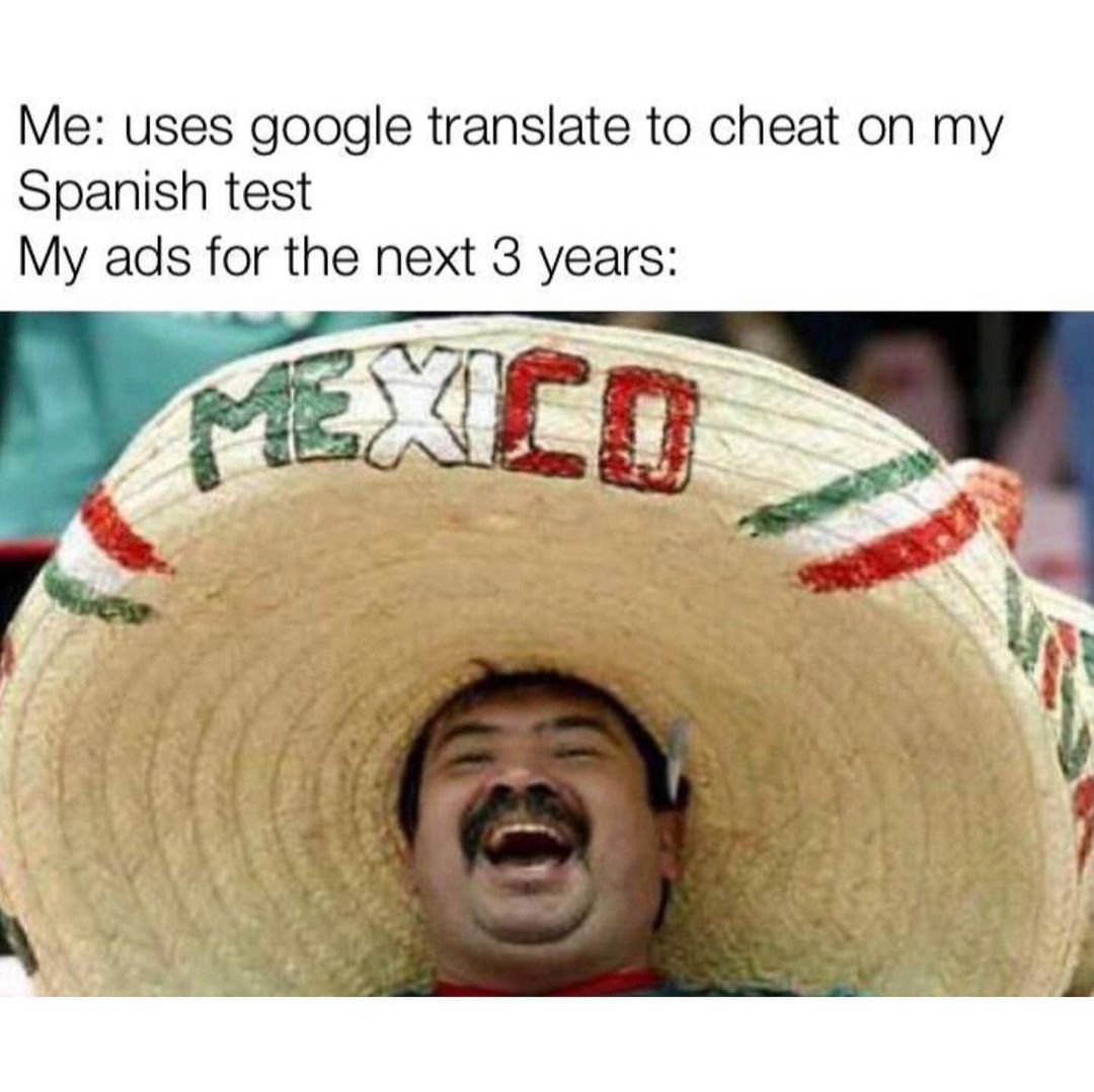 Me Uses Google Translate To Cheat On My Spanish Test My Ads For The
