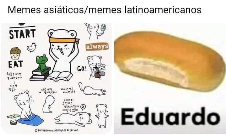 Memes asiáticos. / Memes latinoamericanos.
