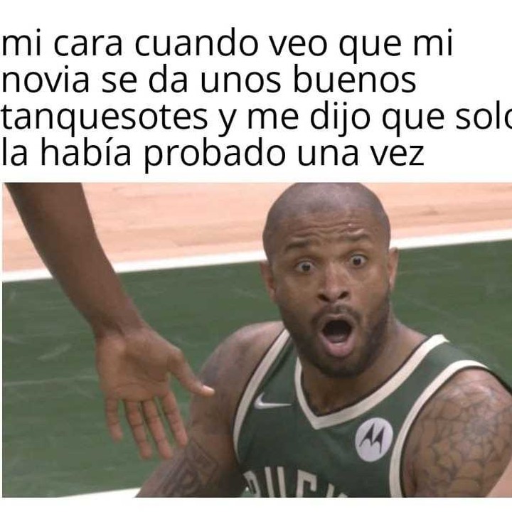 Mi cara cuando veo que mi novia se da unos buenos tanquesotes y me dijo que solo la había probado una vez.