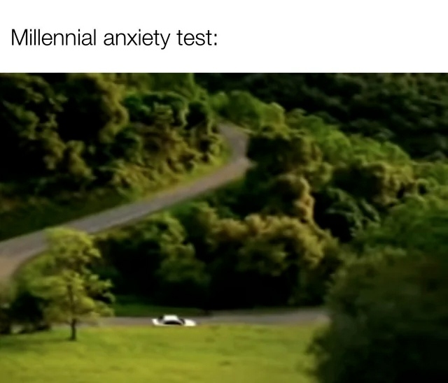 Millennial anxiety test: