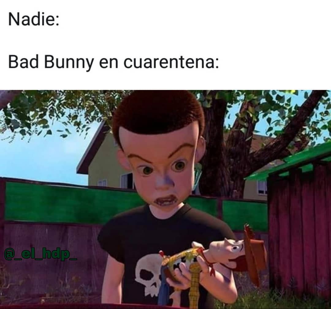 Nadie: Bad Bunny en cuarentena: