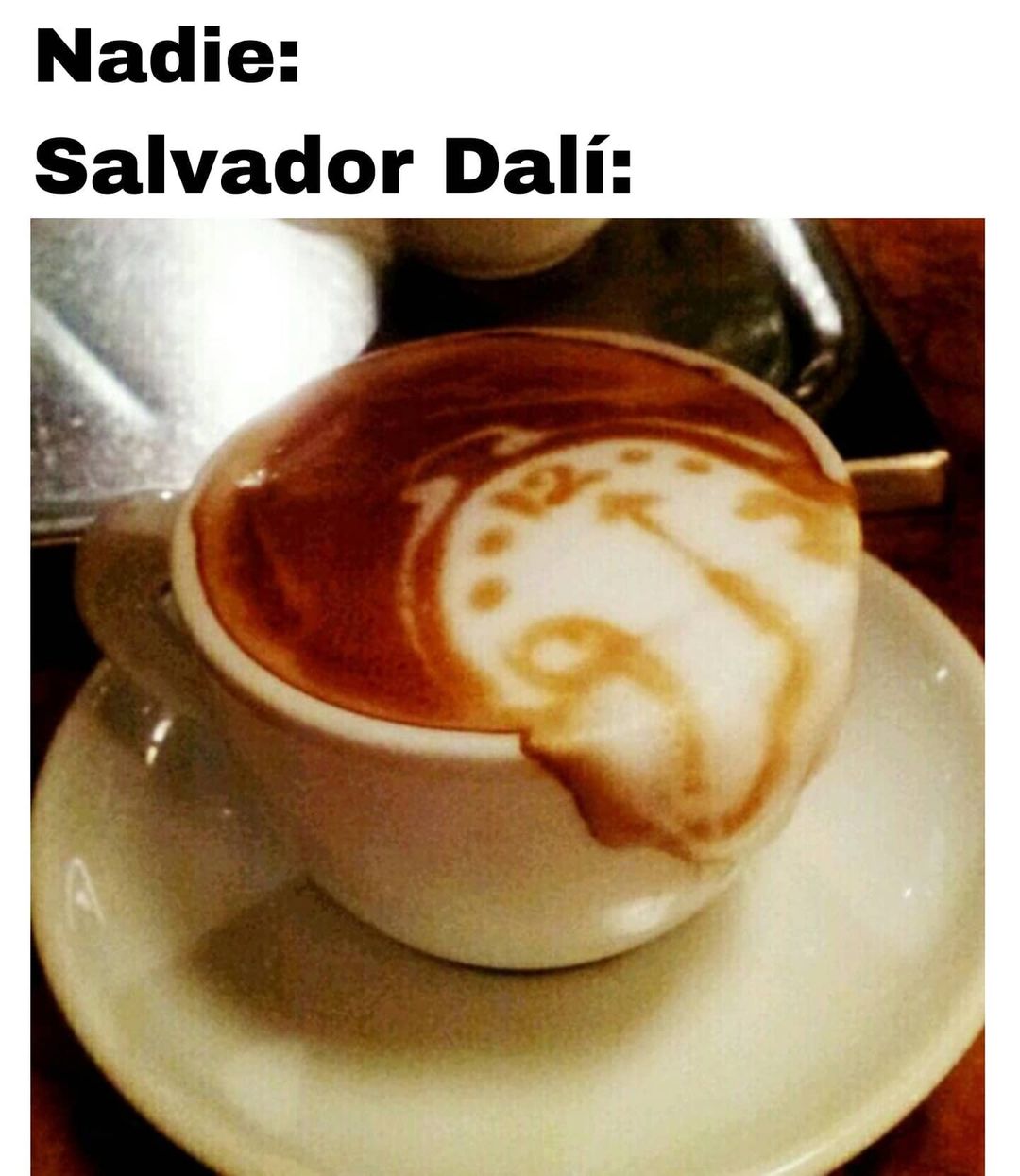 Nadie:  Salvador Dalí: