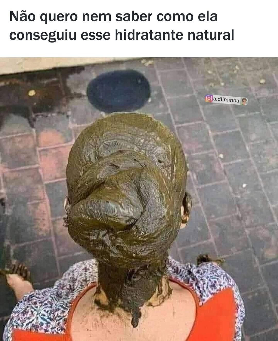 Não quero nem saber como ela conseguiu esse hidratante natural.