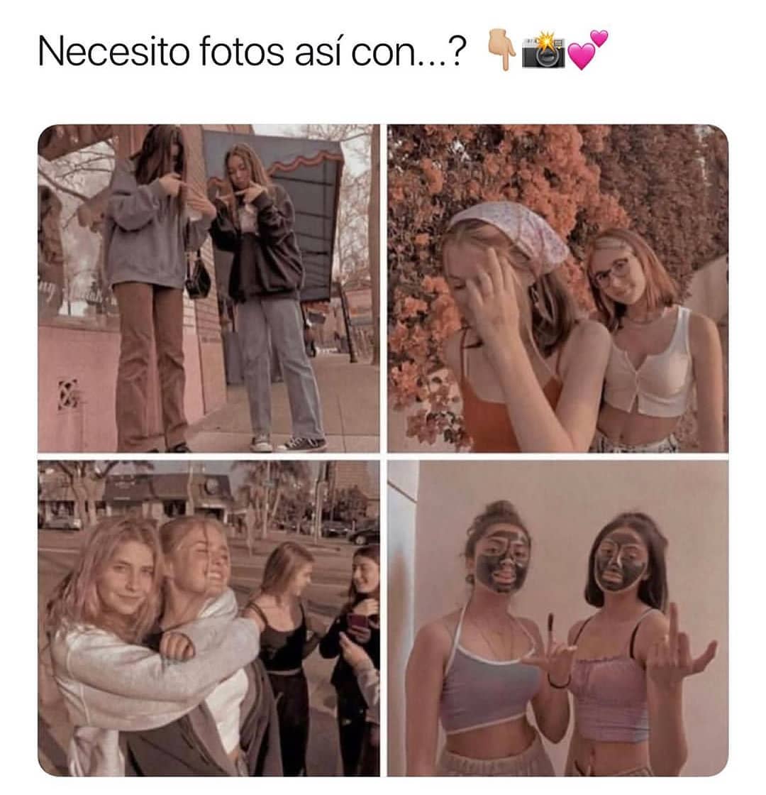 Necesito fotos así con...?