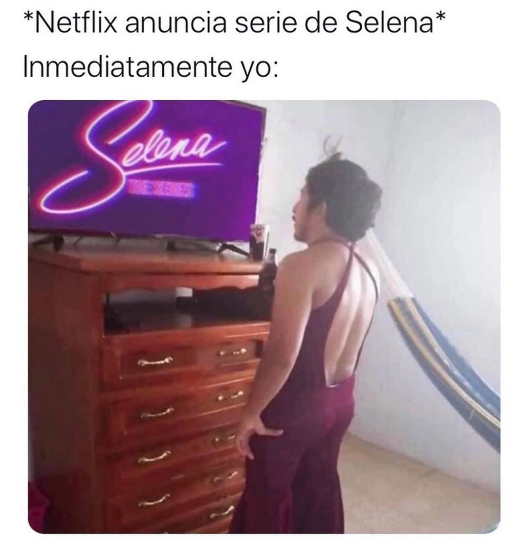 *Netflix anuncia serie de Selena*  Inmediatamente yo: