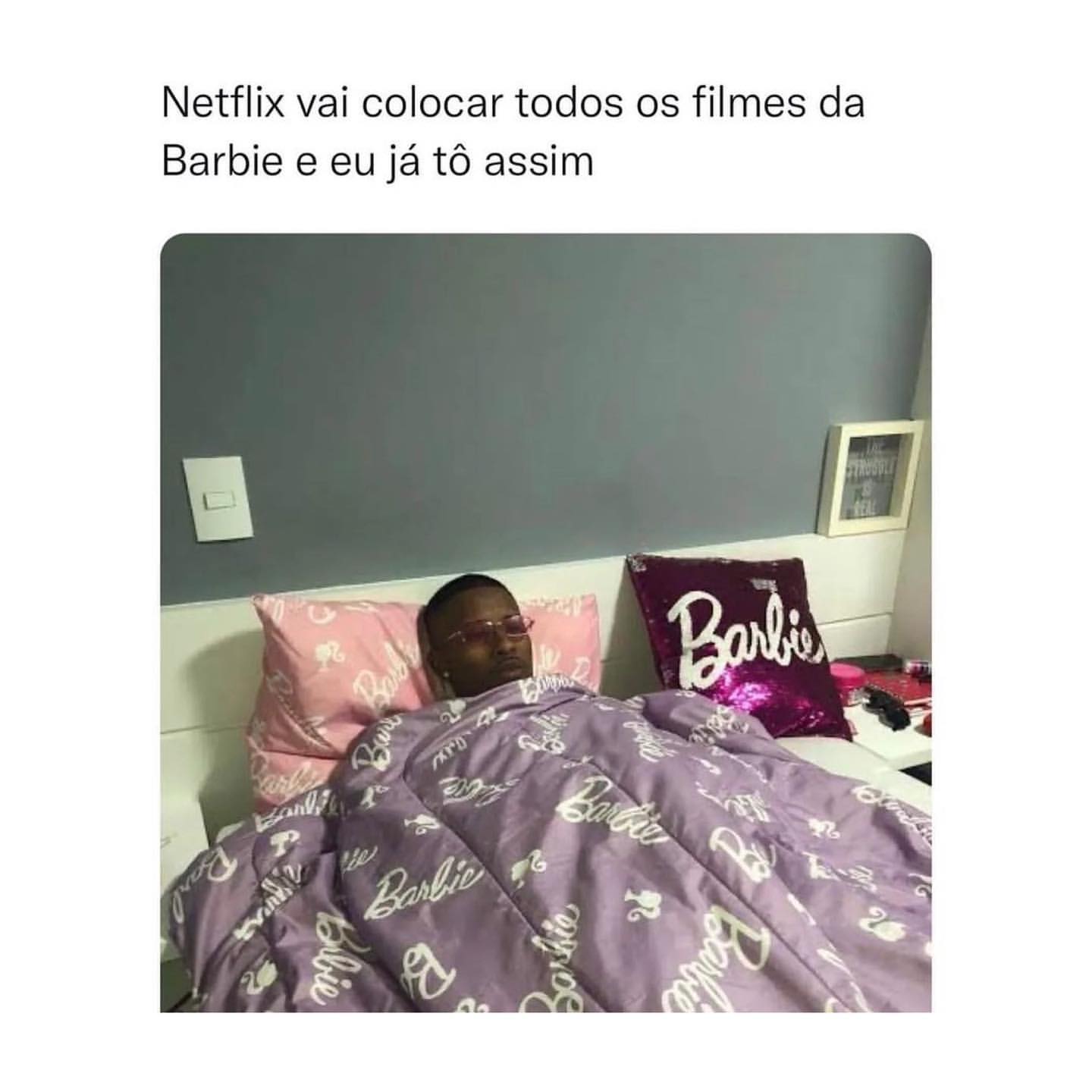 Netflix vai colocar todos os filmes da Barbie e eu já tô assim.